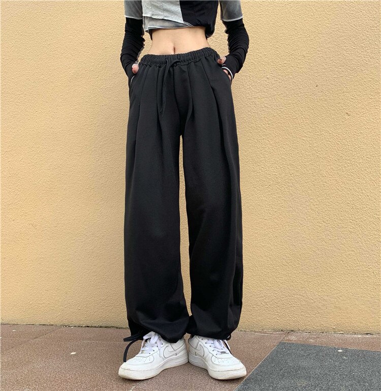 大きいサイズ ベルトパンツ ゆったりする ワイドレッグパンツ スポーツ カジュアル 4,214円