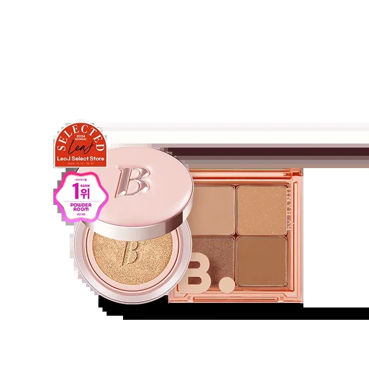 エッセンススキンピンククッション+ムードオンアイパレットメイクアップアーティストPICK