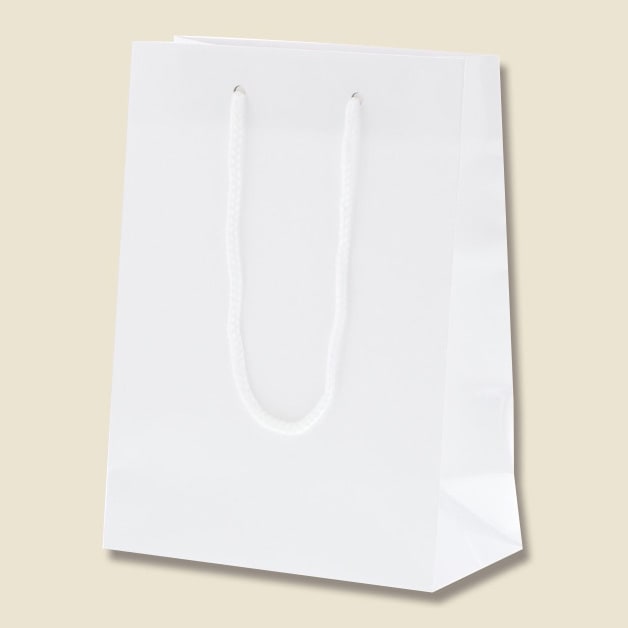 （まとめ買い）シモジマ HEIKO 手提げ紙袋 ブライトバッグ T-3 白 10枚 幅170xマチ85x高230mm 006143106 [x3セット]