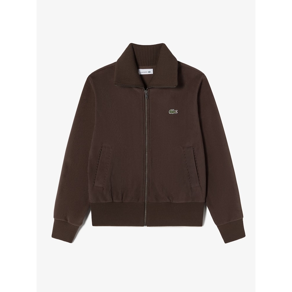 ラコステ女性用コーデュロイスウェットジャンパー SF167E-54N SIX Q2NSF167E-54NSIX
