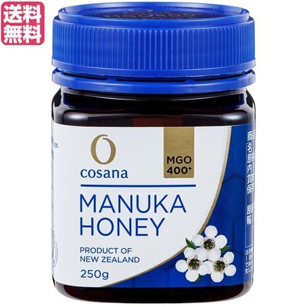 マヌカハニー MGO ニュージーランド コサナ マヌカハニー MGO400+ 250g