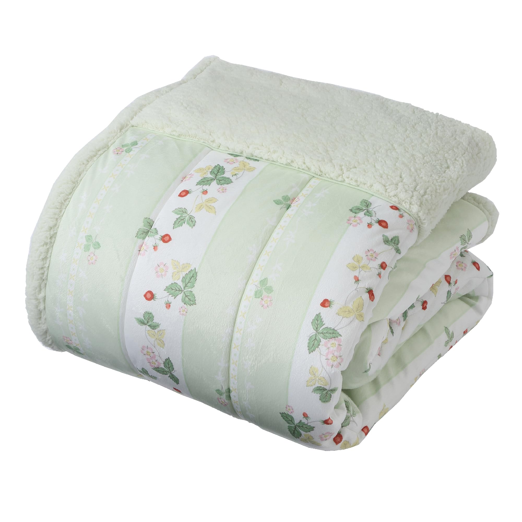 nishikawa【西川】 ウェッジウッド あったか肌掛け布団 キルトケット シングル 洗える ワイルドストロベリー やわらか 暖か グリーン FE03903032