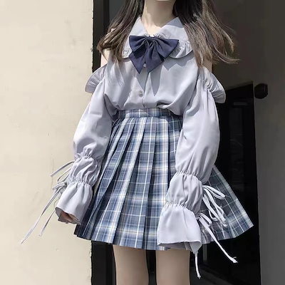 新品✨制服✨セットアップ✨ Qoo10] 2024 新 秋 セットアップ オフショ