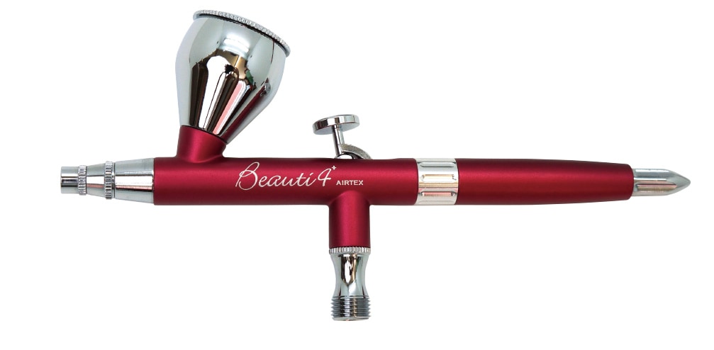 エアテックス エアブラシ ビューティフォー+ 0.3mm パッション【XP-B4B】 AT XP-B4B ビューティ4+ パッション 0.3