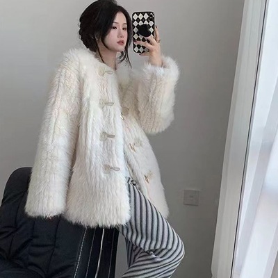 ブルゾン ジャケット秋冬 アウタ プードルファージャケットもこもこプードルボア風ふわふわファーコート