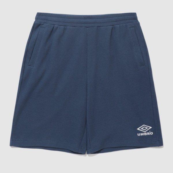 半ズボン TQT UQ221CHP53-TNY BLOKE OG ワッフル 5部丈 半ズボン / true navy