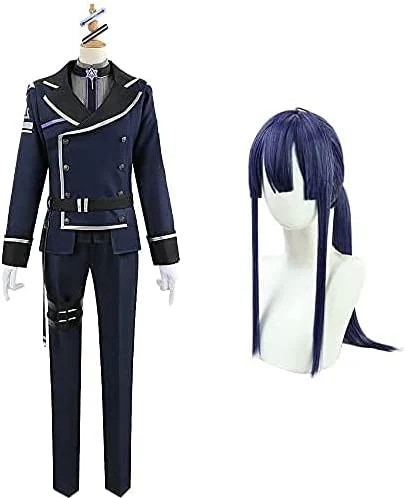 コスプレ衣装 にじさんじ 長尾景 コスプレ ウィッグ付き VTuber バーチャルYouTuber お祭り パーティー 変装 仮装