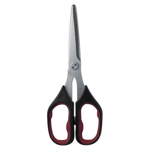 （まとめ買い）ハサミ メガサクプロ 黒 CU-118-D 00014680 [x10]