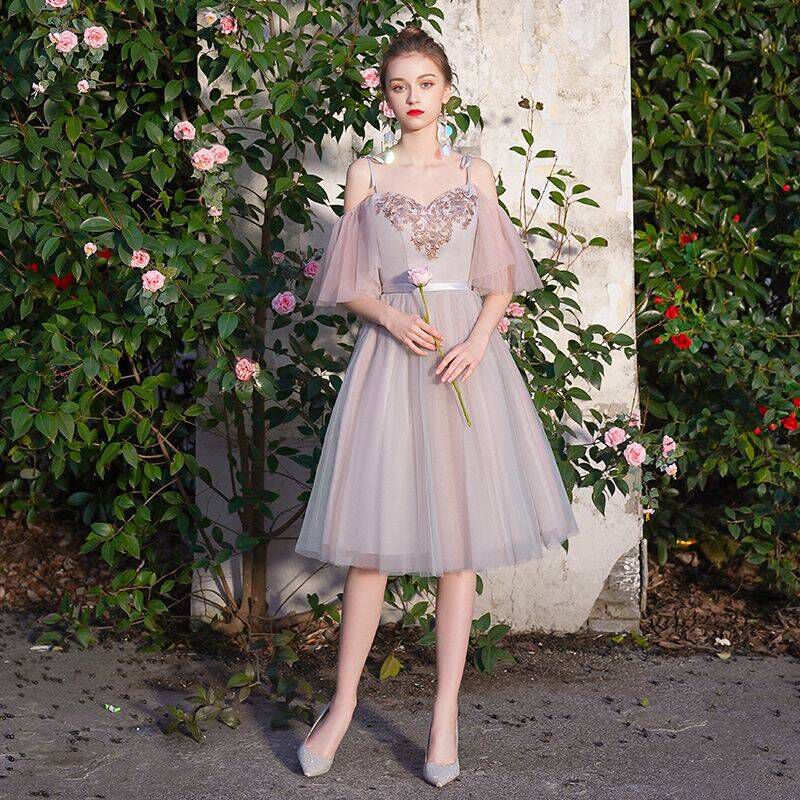 ブライズメイドドレス上品大人ミモレドレス花嫁の介添えドレスカラードレスプリンセスドレス結婚式二次会パーティー演奏会発表会披露宴お呼ばれ