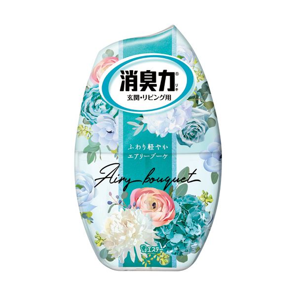 （まとめ）エステー お部屋の消臭力 エアリーブーケ 400ml 1セット（3個） [x5セット] 7,011円