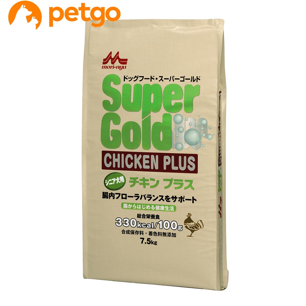 森乳サンワールド Supergold フィッシュ&ポテト シニアライト 7.5kg