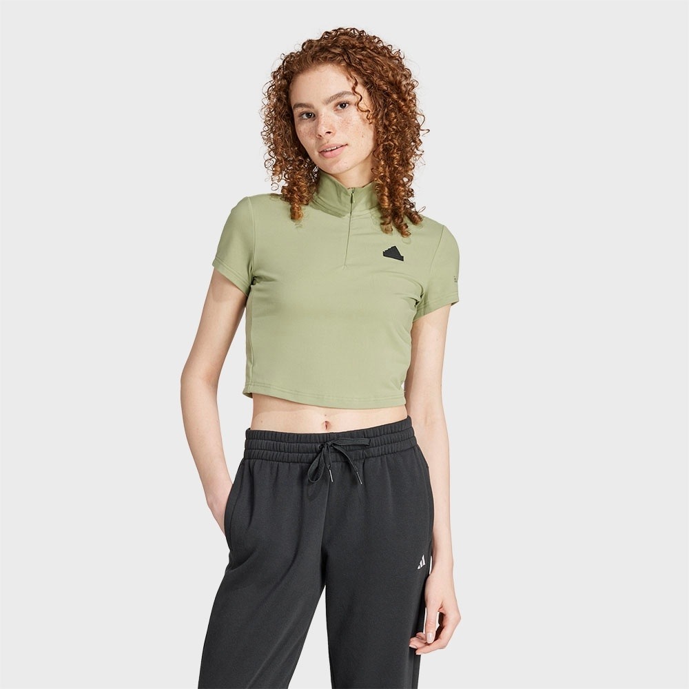 アディダスシティエスケープTシャツ-グリーン/JD8180