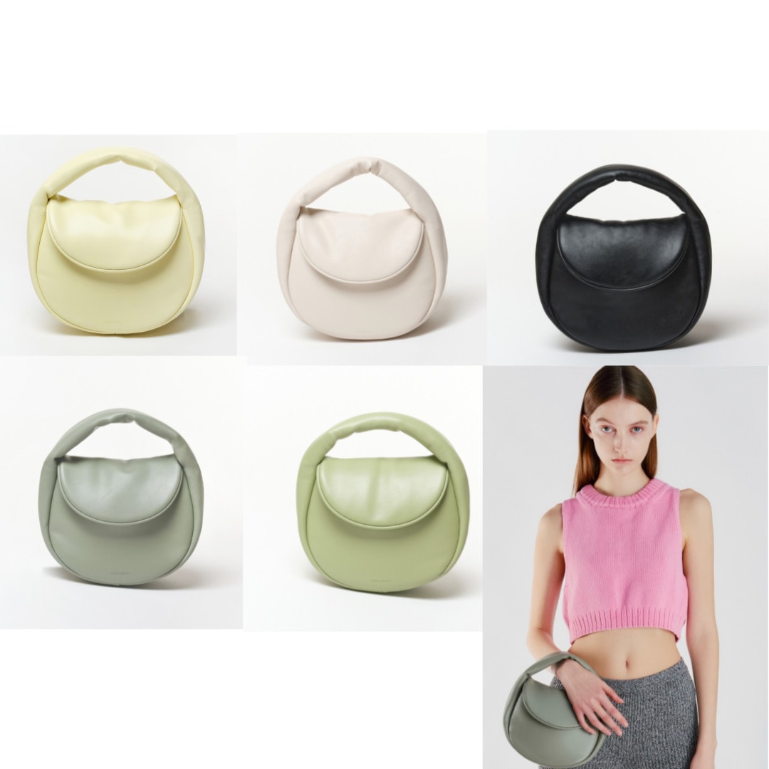 Flap mug bag S lambskin