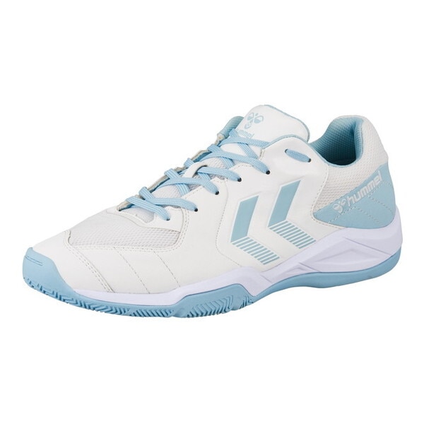 ヒュンメル ハンドボール HAS8045 1067 インドアシューター6 ホワイト×ライトブルー 26.0cm ハンドボールシューズ 8,422円