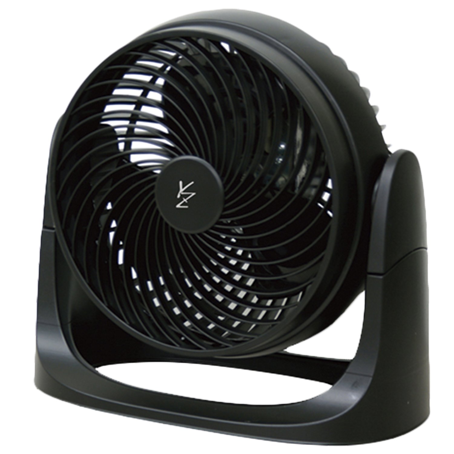 18cmエアーサーキュレーター (風量2段階) ブラック YAS-M183(B)