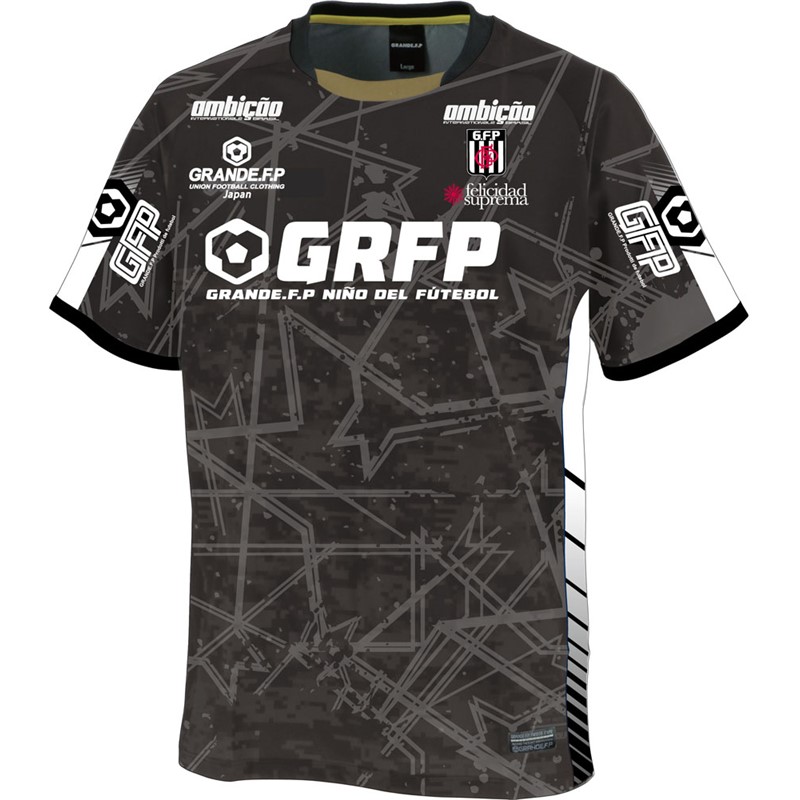 grande(グランデ) クロススプラッシュ.プラシャツ.半袖 フットサルプラクティクスシャツ (gfph23006-09)