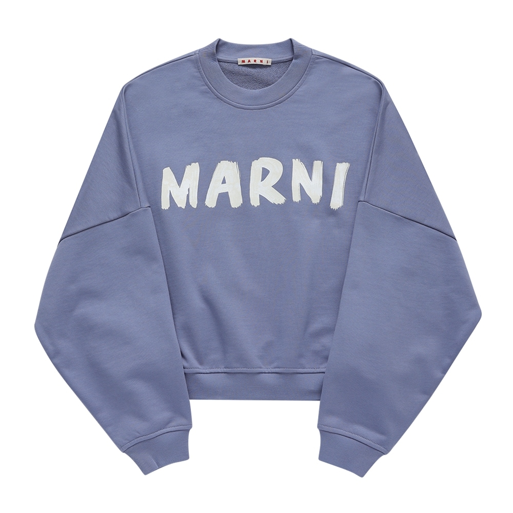 Marni FLJE0185P2 USCU88 LOB36 ロゴ女性用スウェットシャツ