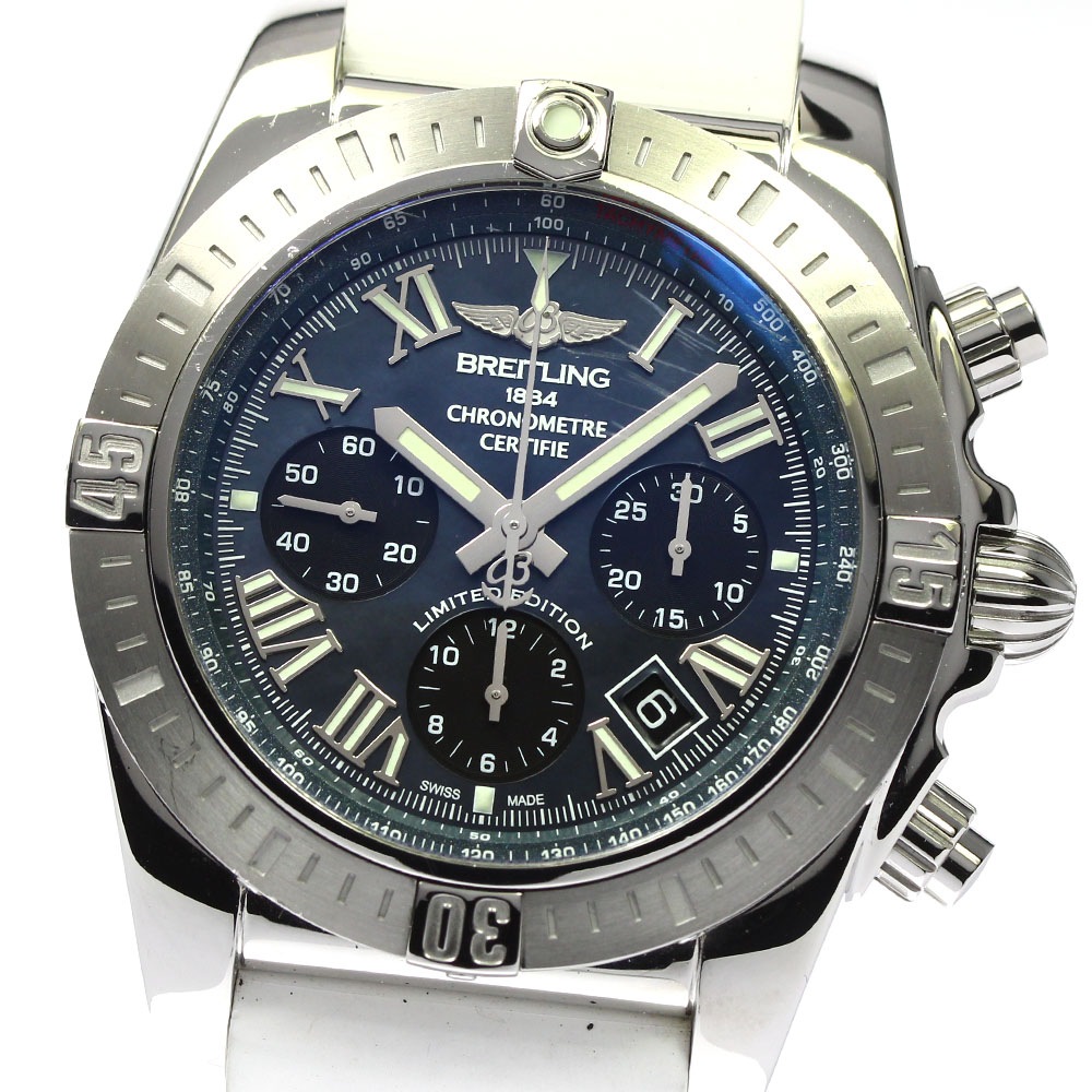 ブライトリング BREITLING AB0115 クロノマット JSP 日本限定モデル 自動巻き メンズ 箱保証書付き_754135【中古】
