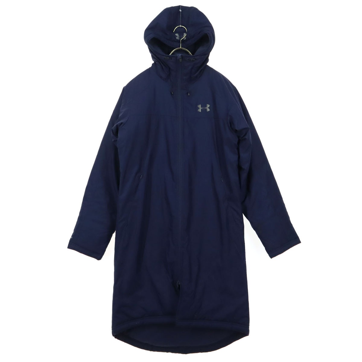 COLDGEAR 長袖 ベンチコート SM ネイビー メンズ 古着