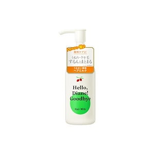 ダイアン ヘアミルク 【ハイダメージうるおい補修】 120ml [ティー＆ムスクの香り] ハロー ダイアン グッバイ カラーリング ブリーチ髪 保水 ツヤ まとまり Diane