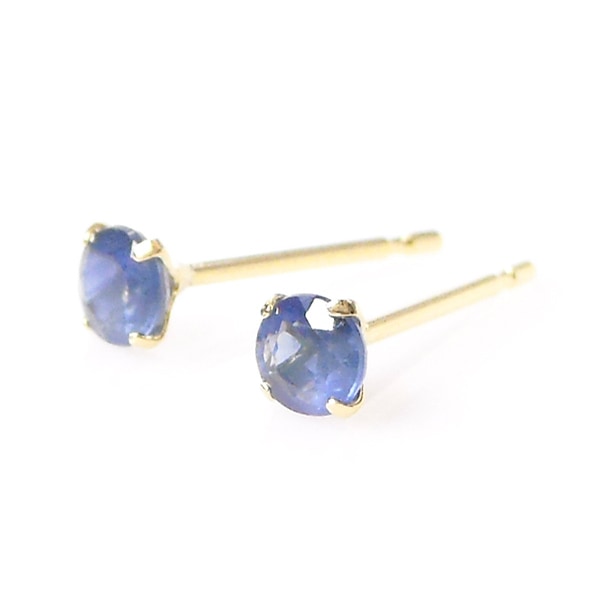 サファイア ピアス 18k k18 天然石 18金ゴールド 9月誕生石 ジュエリー レディース 50代 40代 60代 30代 20代 シンプル 母の日 ギフト プレゼント おしゃれ