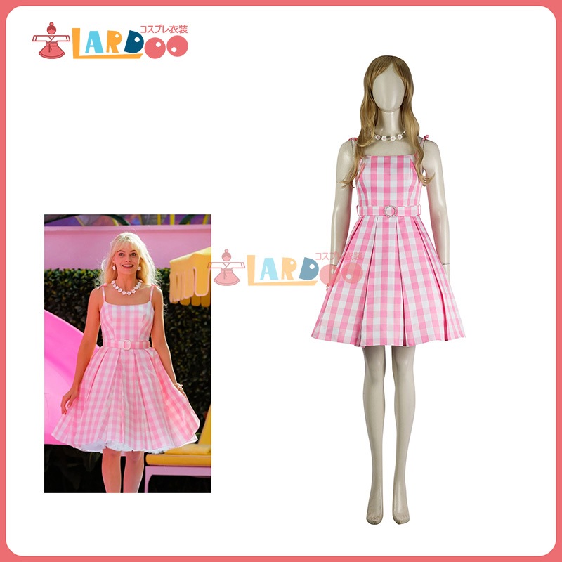 [数量限定] 【40％off】バービー ピンクワンピース 2023映画 Barbie コスプレ衣装 コスチューム cosplay