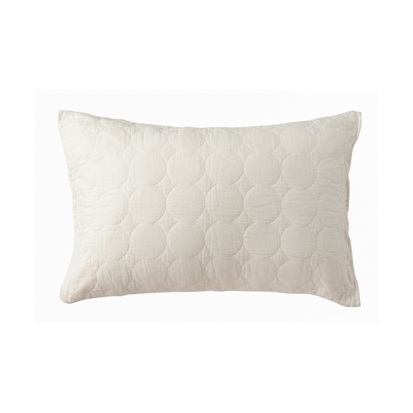 （まとめ）龍宮 パシーマのまくらカバー4668cm（4363cmまくら用）きなり 5809P 1枚2セット