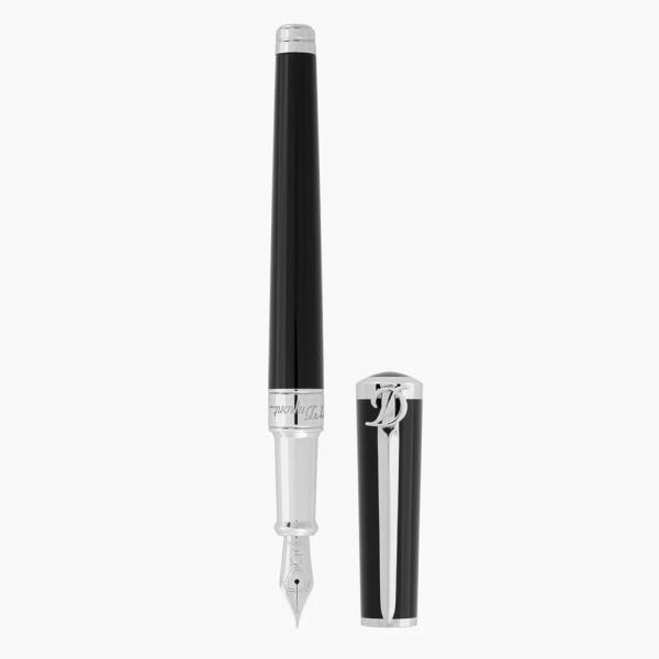 取寄品 正規品 STデュポン 290102 SWORD スウォード 万年筆 ブラックラッカー＆パラディウム
