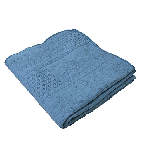 色：ブルー サイズ：正方形 200x200cm リヴェール マルチカバー 正方形 200x200cm