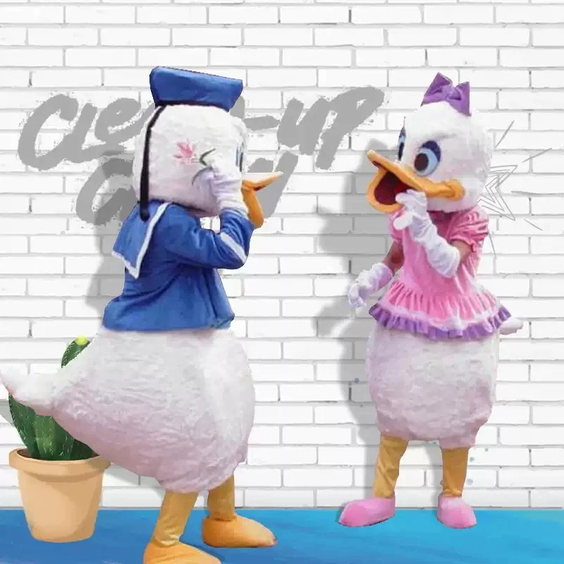 ディズニー ドナルドダック 風 コスプレ衣装 なりきり着ぐるみ 大人服 コスチューム イベント クリスマス ハロウィン 仮装-17