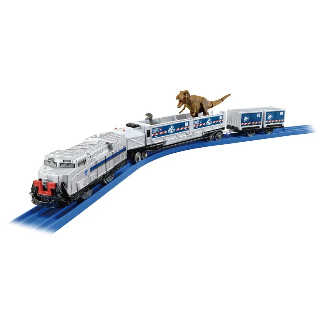 『 プラレール ジュラシックワールド 恐竜運搬列車 』 電車 列車 おもちゃ 3歳以上 玩具安全基準合格 STマーク認証