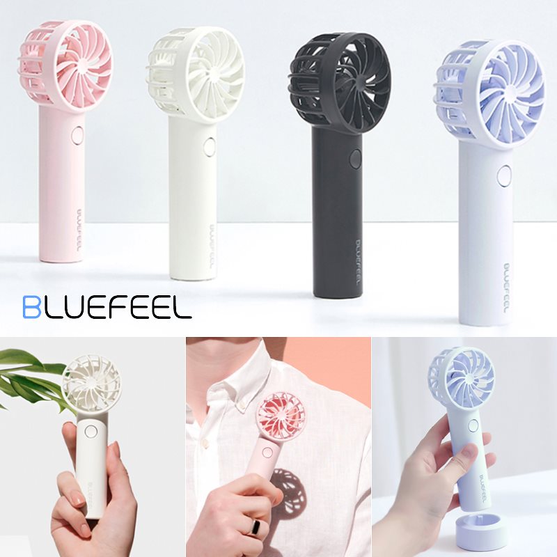 Bulefeel 最高品質の 正品 ミニ携帯用扇風機ミニヘッド扇風機プロ 高級な 4色 MINI FAN HEAD
