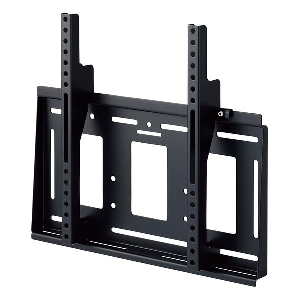 テレビ用壁掛金具 角度固定タイプ ブラック ~70V型 MH-651B