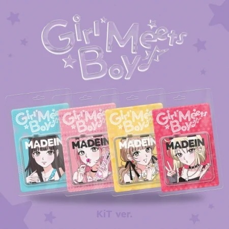 [4種セット] (KIT VER.) MADEIN Girl Meets Boy 韓国チャート