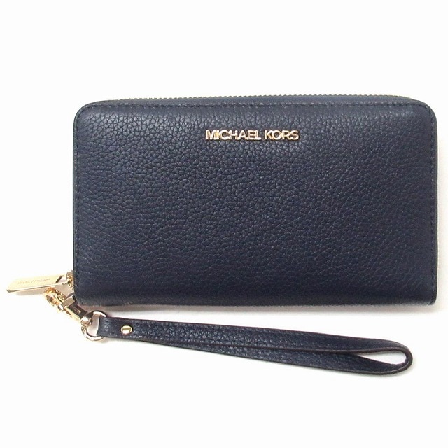 MICHAEL KORS マイケルコース アウトレット 財布 レザー ジェットセットトラベル 長財布 35S9GTVE7L NAVY