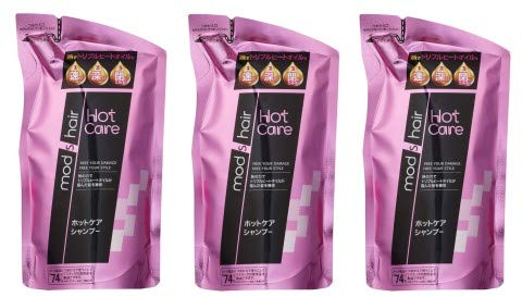 【3個セット】モッズ・ヘア ホットケア シャンプー つめかえ用 350ml×3個