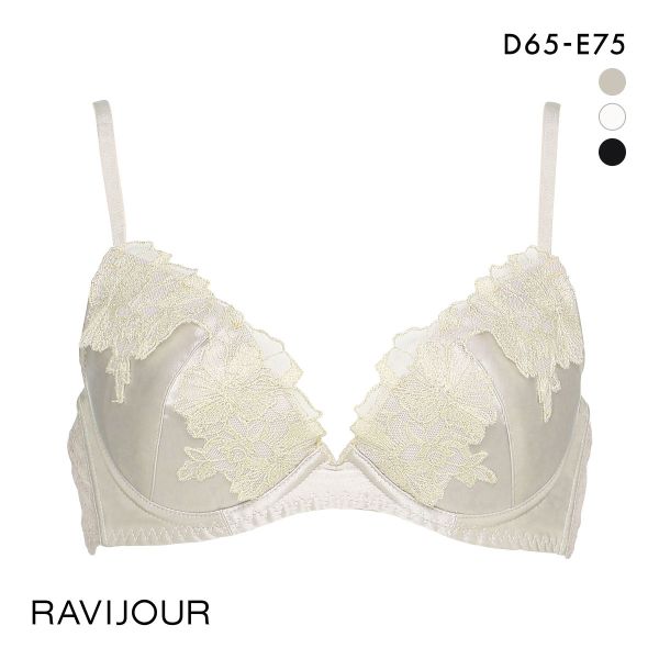 ラヴィジュール RAVIJOUR フォクシーサテン グラマーアップ ブラジャー DE 盛り 谷間 バ