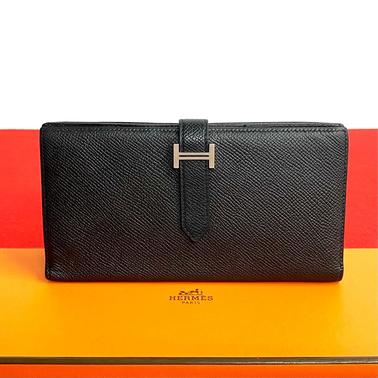 ベアンスフレ長財布 ヴォーエプソン ブラック 16935