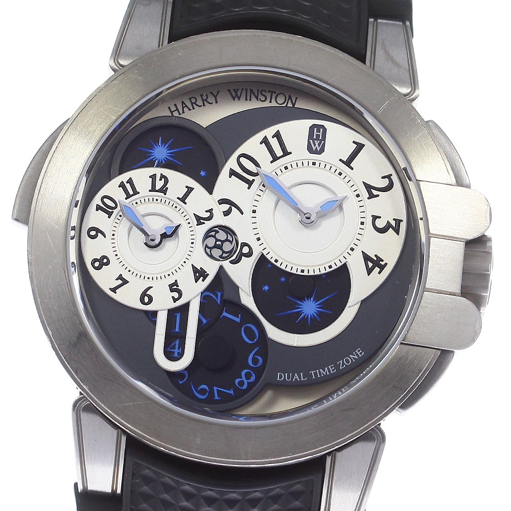 ハリーウィンストン HARRY WINSTON 400-MATZ44ZC.W オーシャン プロジェクトZ4 自動巻き メンズ 箱保証書付き_692708【中古】 466,280円