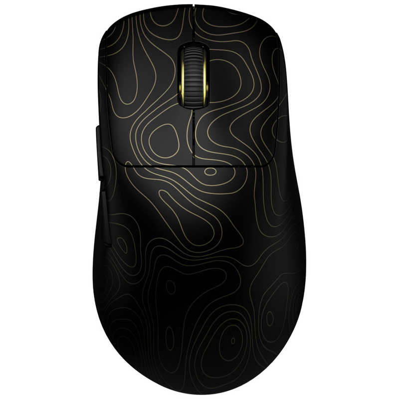 WAIZOWL ゲーミングマウス OGM PRO V2 Typo Black ［光学式 / 有線・ワイヤレス/7ボタン/USB］［8Kポーリングレート対応/超軽量49g/左右非対称］　PROV2TB