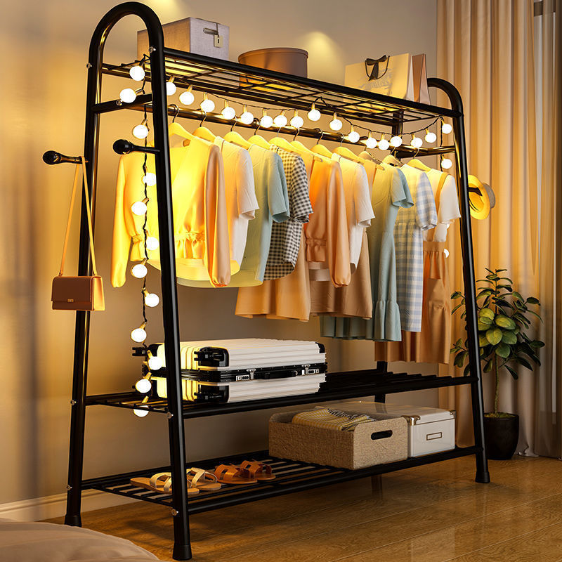 洋服ハンガー 簡易洋服掛け 寝室 床 折りたたみ 家庭用収納 学生寮 洋服収納ポール 9,115円