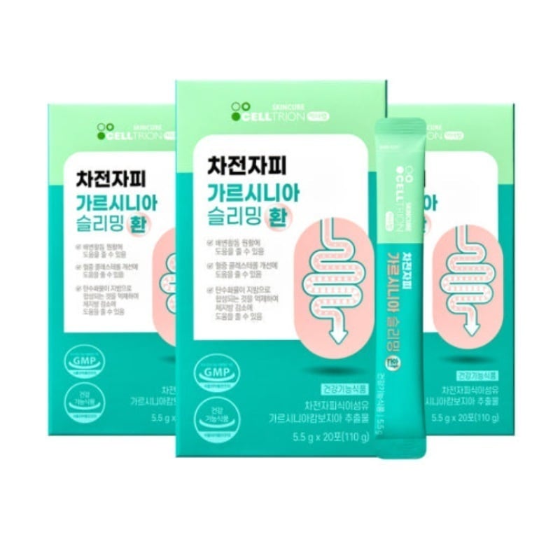 インナーラップチャージガルシニア痩身丸5g x 20砲 x 3箱