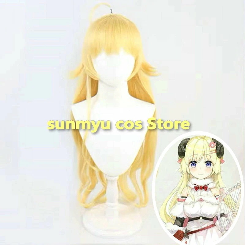 バーチャル ホロライブ 角巻わため コスプレウィッグ かつら