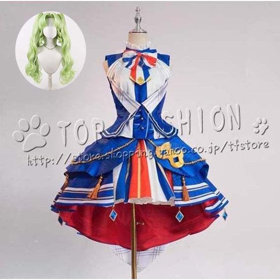 【品質良い 大好評中】プリパラ Pripara 風 ファルル Falulu コスプレ 衣装 ウィッグ ハロウィン 変装 仮装 コスチューム アニメ cosplay