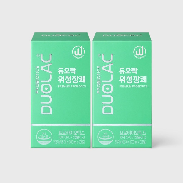 10億+消化不良ケア デュオラック 上澄江快 1通（30日分）2個/ 胃もたれ 速管理 乳酸菌 プロバイオティクス