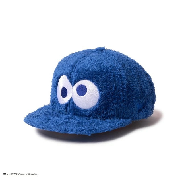 [即納]NEWERA ニューエラ 9FIFTY SESAME STREET セサミストリート Cookie Monster クッキーモンスター ブルー キャップ 帽子 スナップバック サイズ調節可能
