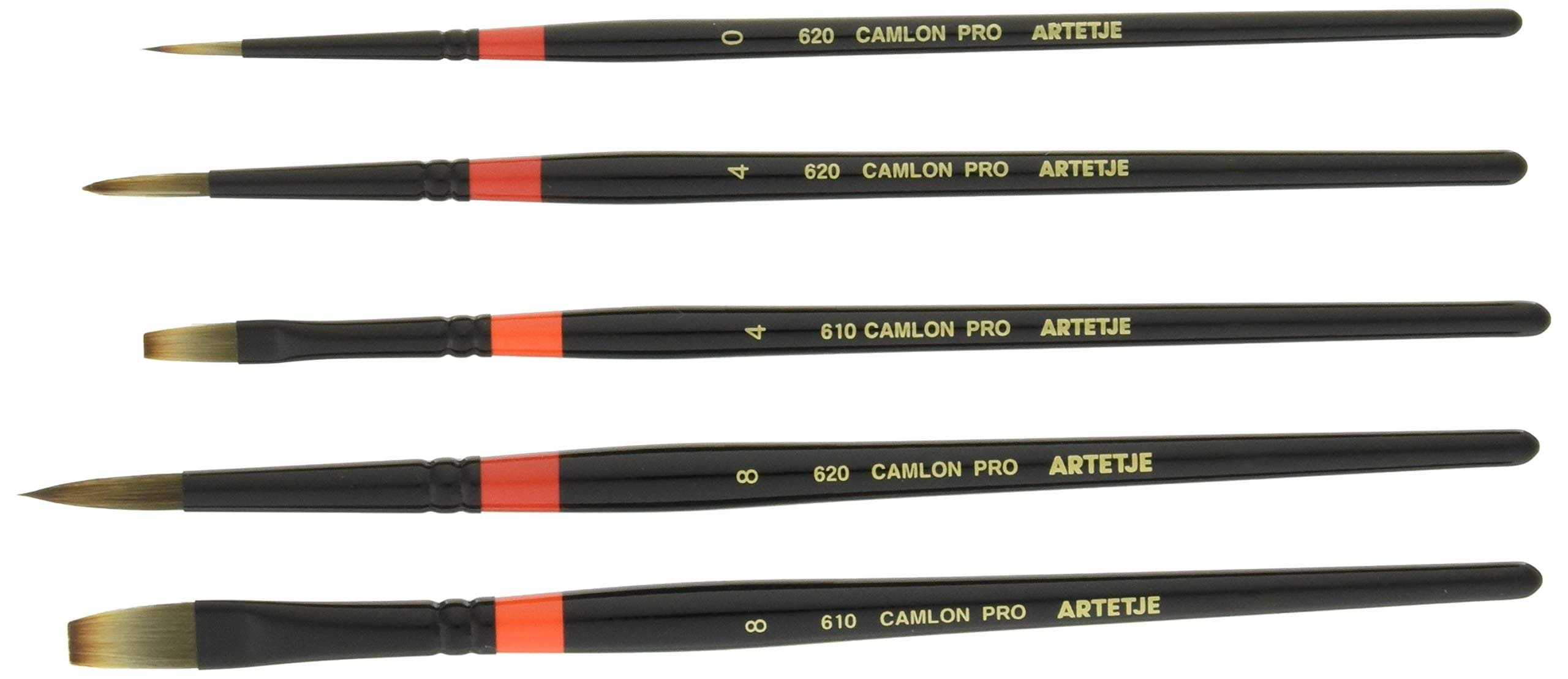 アルテージュ 筆 キャムロンプロ 5本組セット 164092