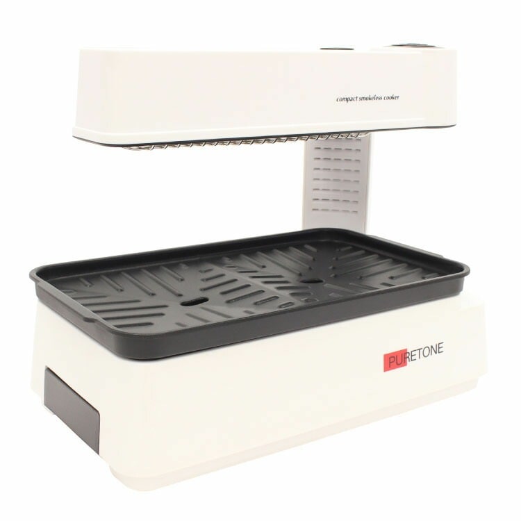 無煙調理器 ホットプレート 煙が出ない ダイヤル式コンパクト無煙調理器 HTG-375 メガ割