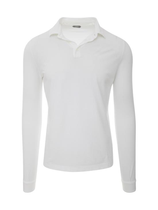 ZANONE Men Polo Shirts 811819 Z0380 090 Z0001 WHITE