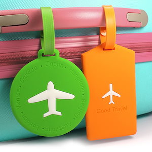 ネーム タグ スーツケース ラゲージ トラベル 旅行 用品 名札 カラフル